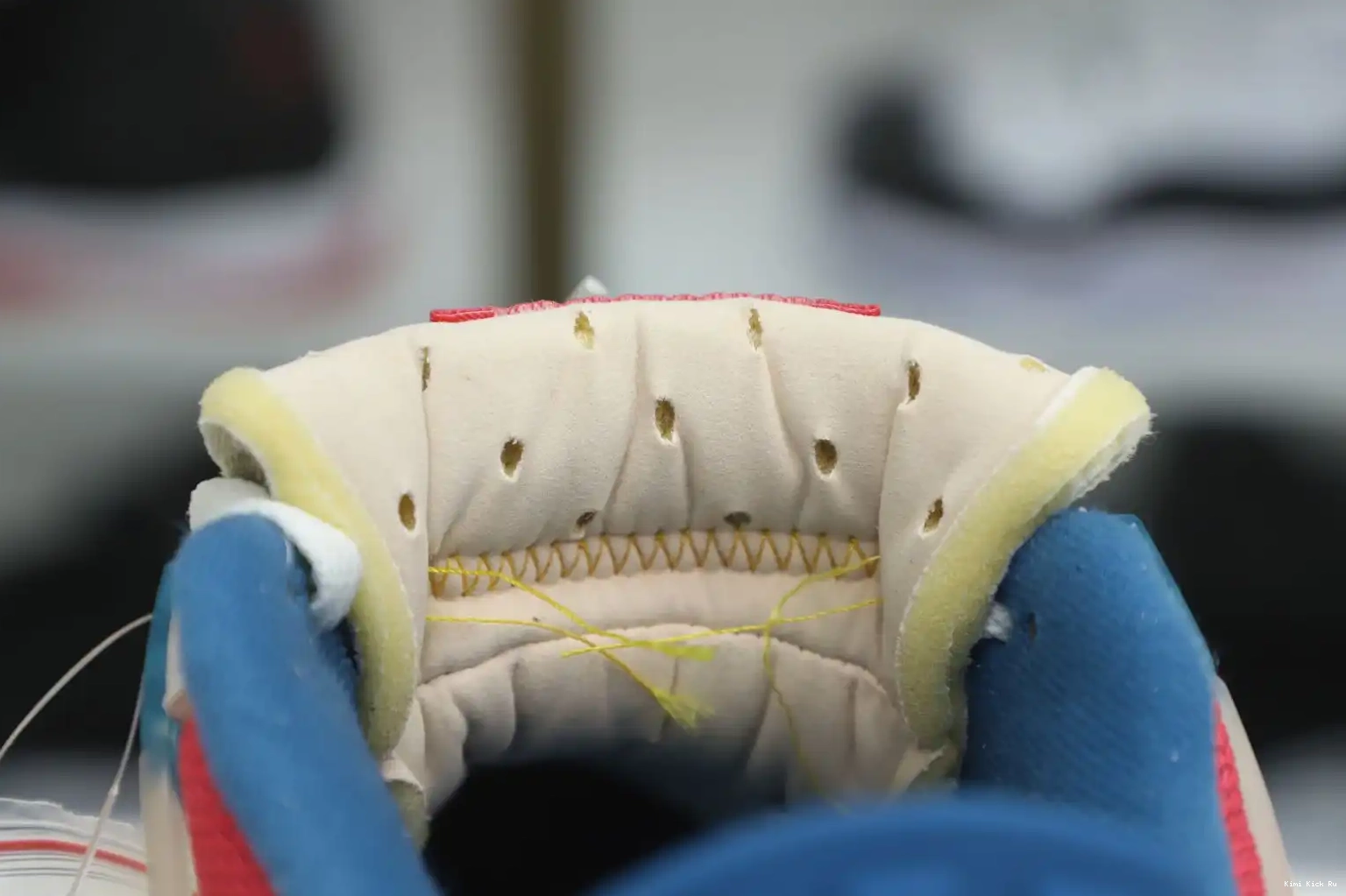 RETRO JORDAN UNION X ICE' 4 'GUAVA LA Kimikick AIR 0709